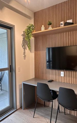 Studio à venda com 25m², 1 quarto e sem vaga