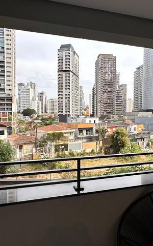Studio à venda com 25m², 1 quarto e sem vaga
