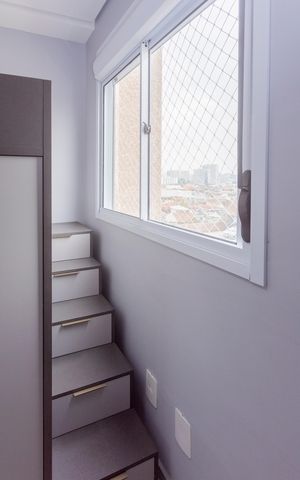 Apartamento à venda com 44m², 2 quartos e 1 vagaQuarto 2