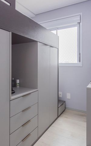 Apartamento à venda com 44m², 2 quartos e 1 vagaQuarto 2