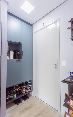 Apartamento à venda com 44m², 2 quartos e 1 vagaEntrada
