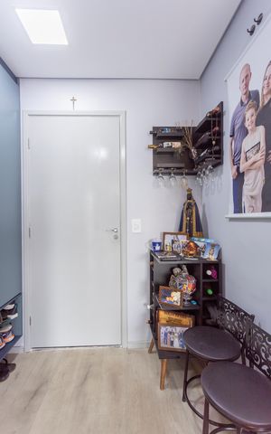 Apartamento à venda com 44m², 2 quartos e 1 vagaEntrada