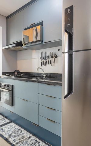 Apartamento à venda com 44m², 2 quartos e 1 vagaCozinha