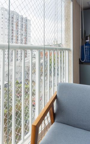Apartamento à venda com 44m², 2 quartos e 1 vagaVaranda