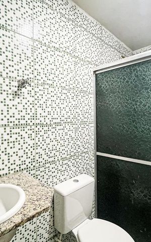 Casa para alugar com 50m², 2 quartos e sem vaga Casa para alugar com 50m², 2 quartos e sem vagaBanheiro da Suíte
