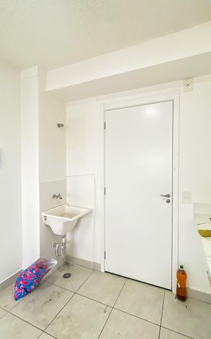 Apartamento para alugar com 32m², 2 quartos e sem vaga Apartamento para alugar com 32m², 2 quartos e sem vagaCozinha / área de serviço
