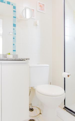 Apartamento à venda com 68m², 3 quartos e 1 vagaBanheiro do Quarto 1