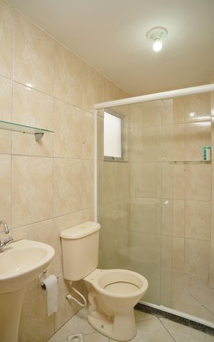 Apartamento para alugar com 60m², 2 quartos e 1 vaga Apartamento para alugar com 60m², 2 quartos e 1 vagaBanheiro Social