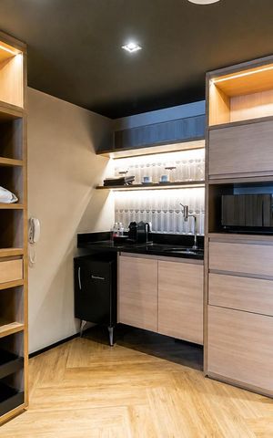 Apartamento à venda com 40m², 1 quarto e 1 vaga Apartamento à venda com 40m², 1 quarto e 1 vagaCozinha