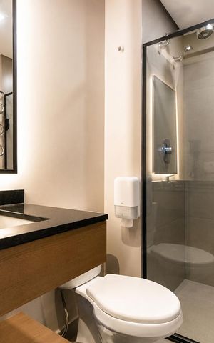Apartamento à venda com 40m², 1 quarto e 1 vaga Apartamento à venda com 40m², 1 quarto e 1 vagaBanheiro