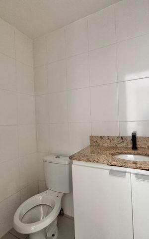 Apartamento para alugar com 40m², 1 quarto e 1 vaga Apartamento para alugar com 40m², 1 quarto e 1 vagaBanheiro Social