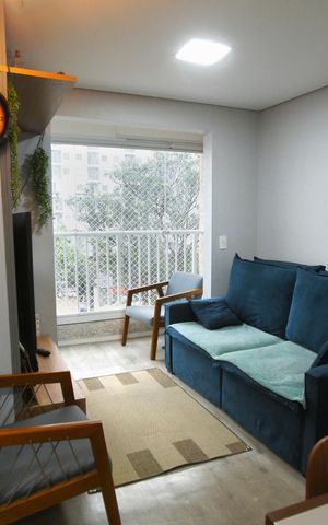 Apartamento à venda com 44m², 2 quartos e 1 vaga Apartamento à venda com 44m², 2 quartos e 1 vagaSala
