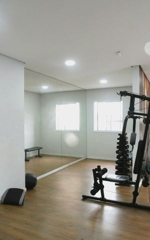 Apartamento à venda com 44m², 2 quartos e 1 vaga Apartamento à venda com 44m², 2 quartos e 1 vagaAcademia