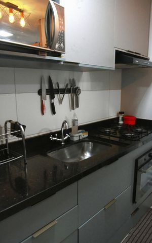 Apartamento à venda com 44m², 2 quartos e 1 vaga Apartamento à venda com 44m², 2 quartos e 1 vagacozinha