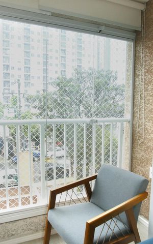 Apartamento à venda com 44m², 2 quartos e 1 vaga Apartamento à venda com 44m², 2 quartos e 1 vagaVaranda