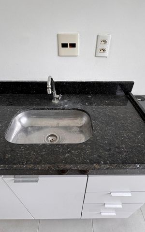 Apartamento para alugar com 40m², 1 quarto e 1 vaga Apartamento para alugar com 40m², 1 quarto e 1 vagaCozinha e Área de Serviço
