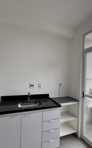 Apartamento para alugar com 40m², 1 quarto e 1 vaga Apartamento para alugar com 40m², 1 quarto e 1 vagaCozinha e Área de Serviço