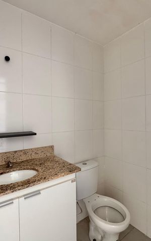 Apartamento para alugar com 40m², 1 quarto e 1 vaga Apartamento para alugar com 40m², 1 quarto e 1 vagaBanheiro Social