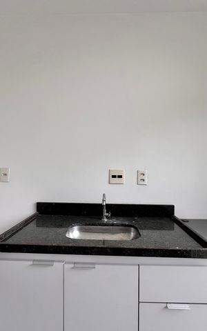 Apartamento para alugar com 40m², 1 quarto e 1 vaga Apartamento para alugar com 40m², 1 quarto e 1 vagaCozinha e Área de Serviço