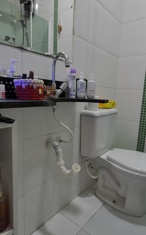 Casa à venda com 94m², 3 quartos e 2 vagasBanheiro Social