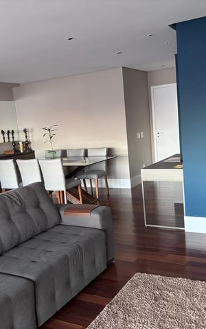 Apartamento à venda com 162m², 3 quartos e 3 vagas Apartamento à venda com 162m², 3 quartos e 3 vagasSala