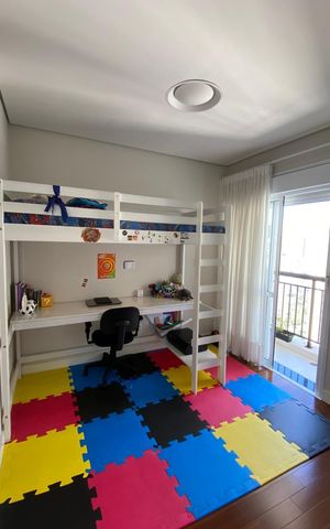Apartamento à venda com 162m², 3 quartos e 3 vagas Apartamento à venda com 162m², 3 quartos e 3 vagasQuarto 2