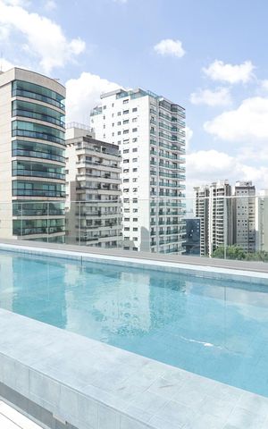 Studio para alugar com 28m², 0 quarto e sem vaga Studio para alugar com 28m², 0 quarto e sem vagaPiscina