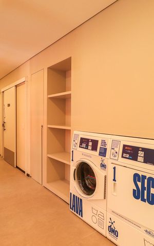 Studio para alugar com 28m², 0 quarto e sem vaga Studio para alugar com 28m², 0 quarto e sem vagaLavanderia