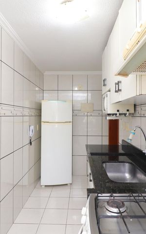 Apartamento à venda com 43m², 2 quartos e 1 vagaCozinha e Área de Serviço