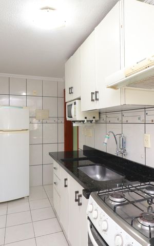 Apartamento à venda com 43m², 2 quartos e 1 vagaCozinha e Área de Serviço