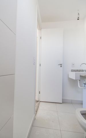 Apartamento à venda com 58m², 1 quarto e 1 vaga Apartamento à venda com 58m², 1 quarto e 1 vagaBanheiro da Suíte