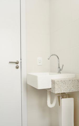 Apartamento à venda com 94m², 3 quartos e 2 vagasBanheiro Social