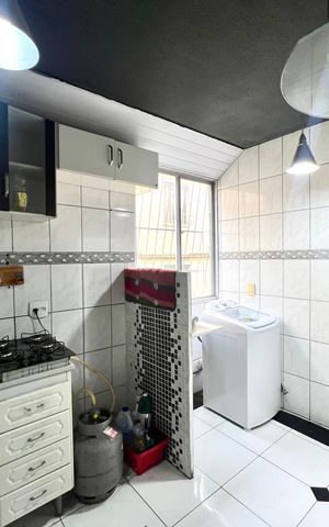 Apartamento à venda com 44m², 2 quartos e 1 vagaCozinha