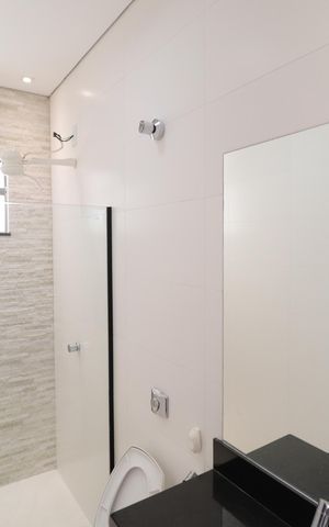 Casa para alugar com 360m², 3 quartos e 4 vagasBanheiro da Varanda