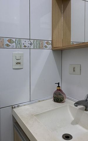 Apartamento para alugar com 60m², 1 quarto e 1 vagaBanheiro e Área de Serviço