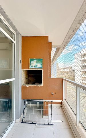Apartamento para alugar com 66m², 2 quartos e 1 vagaChurrasqueira