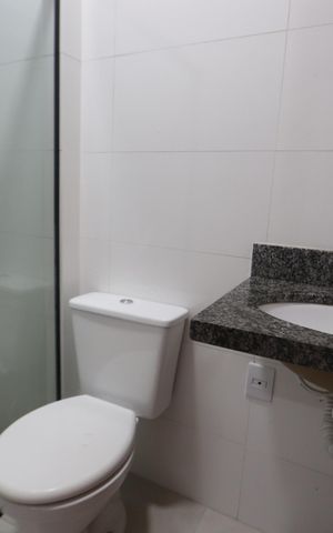Apartamento para alugar com 55m², 2 quartos e sem vagaBanheiro