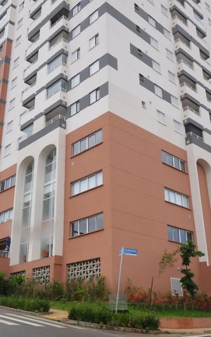 Apartamento para alugar com 42m², 2 quartos e 1 vagaFachada do prédio - Placa GRANDE instalada na fachada do condomínio, dia 05.09.2026 - Código da placa: GOAV-119