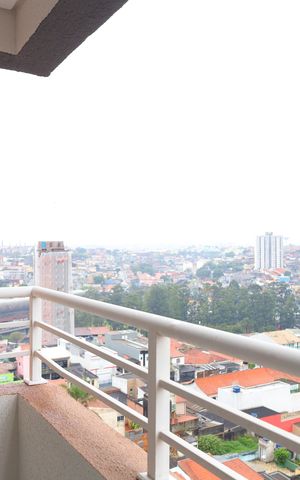 Apartamento para alugar com 42m², 2 quartos e 1 vagaÁrea de Serviço e Varanda conjugados