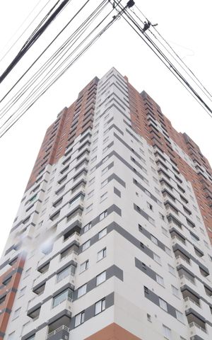 Apartamento para alugar com 42m², 2 quartos e 1 vagaFachada do prédio - Placa GRANDE instalada na fachada do condomínio, dia 05.09.2026 - Código da placa: GOAV-119