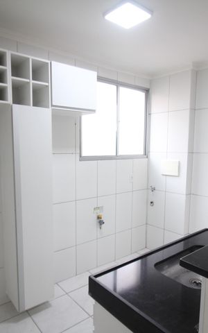 Apartamento para alugar com 49m², 2 quartos e 1 vagaCozinha e Área de Serviço