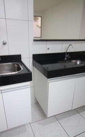 Apartamento para alugar com 49m², 2 quartos e 1 vagaCozinha e Área de Serviço