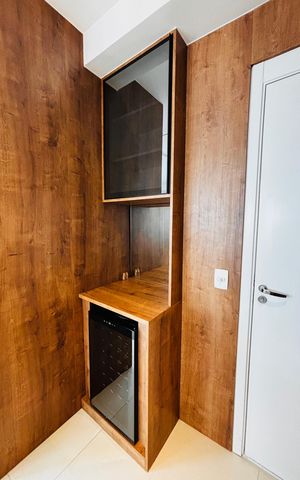 Apartamento para alugar com 53m², 1 quarto e 2 vagas Apartamento para alugar com 53m², 1 quarto e 2 vagasAdega