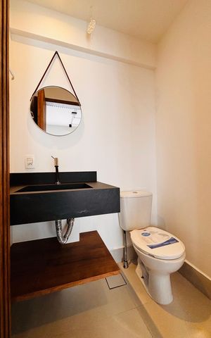 Apartamento para alugar com 53m², 1 quarto e 2 vagas Apartamento para alugar com 53m², 1 quarto e 2 vagasLavabo