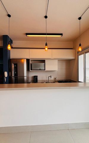 Apartamento para alugar com 53m², 1 quarto e 2 vagas Apartamento para alugar com 53m², 1 quarto e 2 vagasCozinha