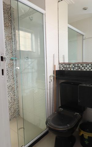 Apartamento para alugar com 58m², 2 quartos e 1 vaga Apartamento para alugar com 58m², 2 quartos e 1 vagaBanheiro