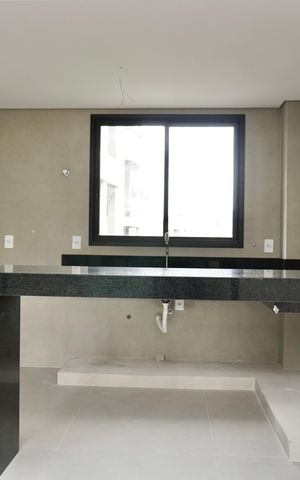 Apartamento à venda com 92m², 4 quartos e 2 vagas Apartamento à venda com 92m², 4 quartos e 2 vagasCozinha e Área de Serviço