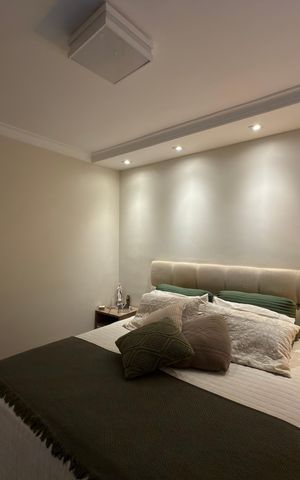 Apartamento à venda com 155m², 3 quartos e 3 vagas Apartamento à venda com 155m², 3 quartos e 3 vagasSuíte 1