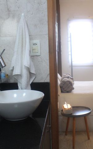 Apartamento à venda com 134m², 2 quartos e 2 vagasBanheiro da Suíte