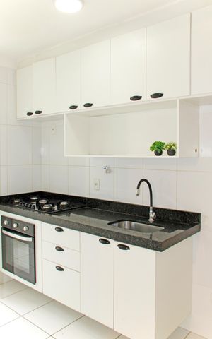 Apartamento à venda com 64m², 3 quartos e 2 vagasCozinha